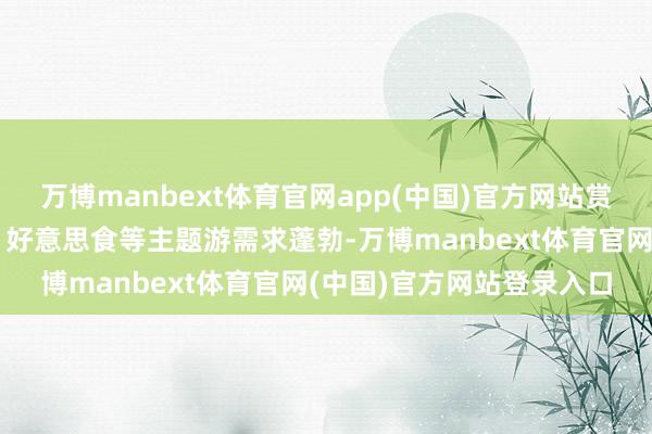 万博manbext体育官网app(中国)官方网站赏花、踏青、乡村、露营、好意思食等主题游需求蓬勃-万博manbext体育官网(中国)官方网站登录入口